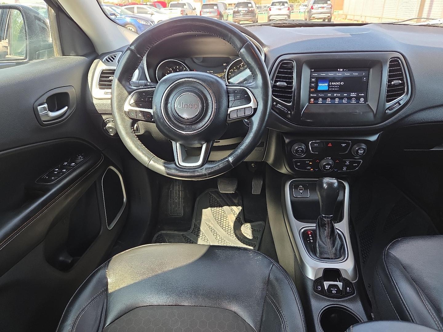 2017 Diamond Black Crystal Pearlcoat - PXJ /Black - X9 Jeep New Compass Latitude FWD (3C4NJCBB1HT) with an Tigershark MultiAir 2.4L I-4 variable valve control, regular unleaded, engine with 180HP engine, located at 4110 Avenue Q, Lubbock, 79412, 33.556553, -101.855820- Photo#7