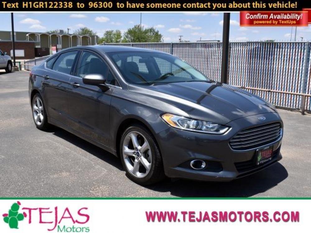 2016 MAGNETIC /EARTH GRAY Ford Fusion 4dr Sdn S FWD (3FA6P0G78GR) with an 2.5L iVCT engine, 6 SPEED AUTOMATIC W/SELECTSHIFT transmission, located at 3701 Avenue Q, Lubbock, 79412, (806) 762-3556, 33.560417, -101.855019 - Photo #0