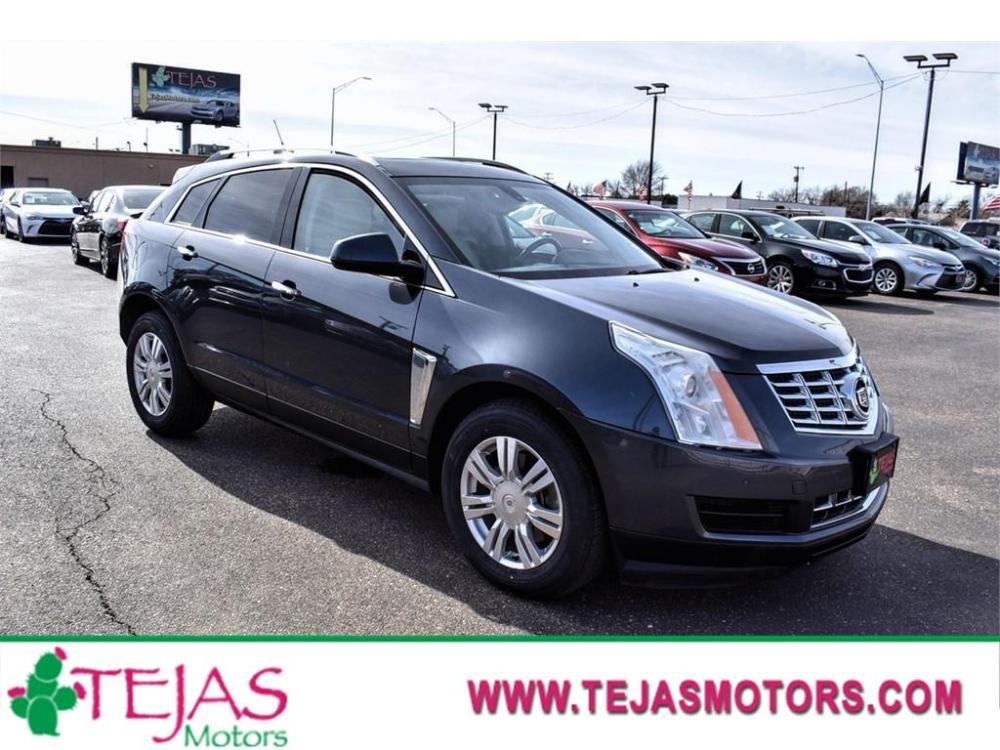 2013 GRAY /GRAY Cadillac SRX AWD 4dr Luxury Collection (3GYFNGE38DS) with an ENGINE, 3.6L SIDI DOHC V6 VVT WITH E85 FLEXFUEL (GAS ETHANOL) CAPABILITY engine, A/T transmission, located at 3701 Avenue Q, Lubbock, 79412, (806) 762-3556, 33.560417, -101.855019 - Photo #0