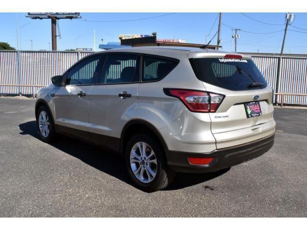 2017 WHITE GOLD METALLIC /CHARCOAL BLACK Ford Escape S FWD (1FMCU0F78HU) with an 2.5L i-VCT engine, 6-SPEED AUTOMATIC W/SELECTSHIFT transmission, located at 3701 Avenue Q, Lubbock, 79412, (806) 762-3556, 33.560417, -101.855019 - Photo #2