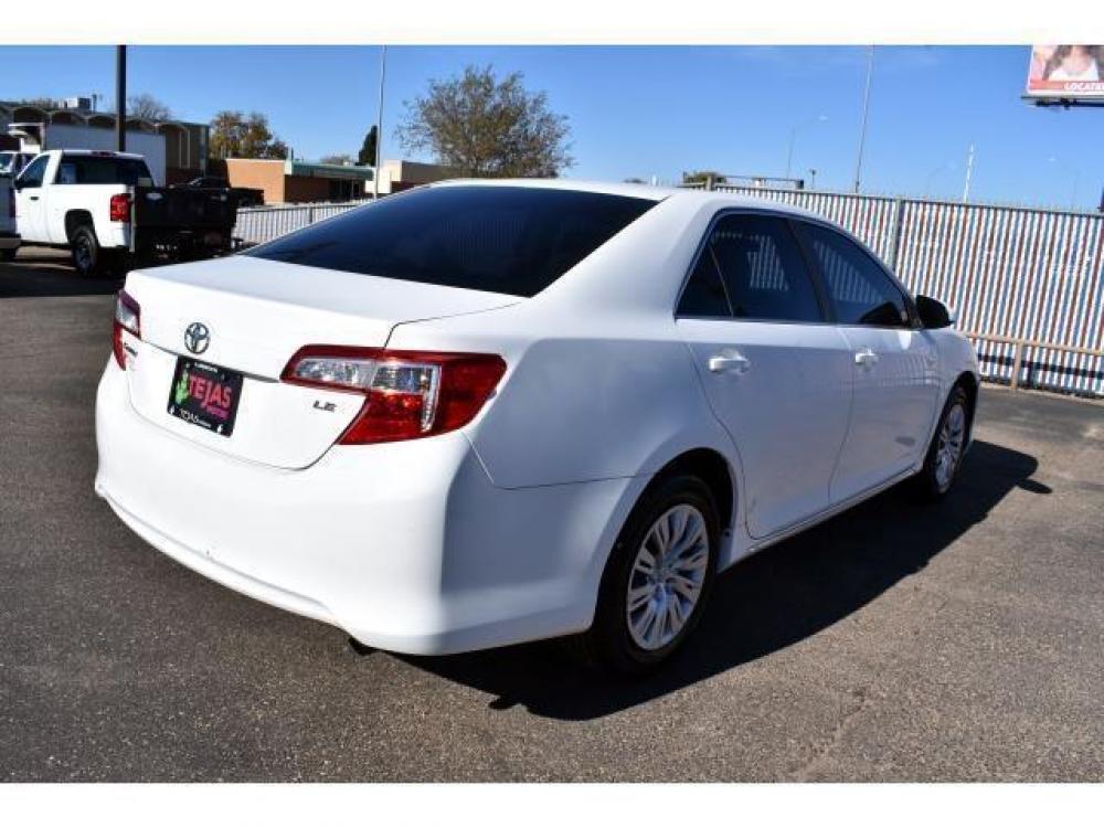 2014 SUPER WHITE /IVORY Toyota Camry 4dr Sdn I4 Auto LE (Natl) *Ltd Avail* (4T4BF1FK9ER) with an 2.5L I-4 DOHC SMPI engine, 6-SPEED AUTOMATIC transmission, located at 3701 Avenue Q, Lubbock, 79412, (806) 762-3556, 33.560417, -101.855019 - Photo #1