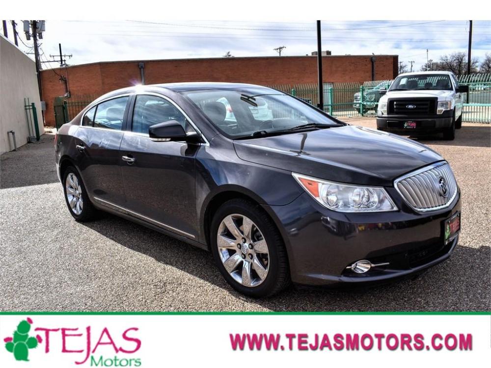 2012 GRAY /GRAY Buick LaCrosse (1G4GF5E32CF) with an V6 Cylinder Engine engine, AUTOMATIC transmission, located at 3701 Avenue Q, Lubbock, 79412, (806) 762-3556, 33.560417, -101.855019 - Photo #0