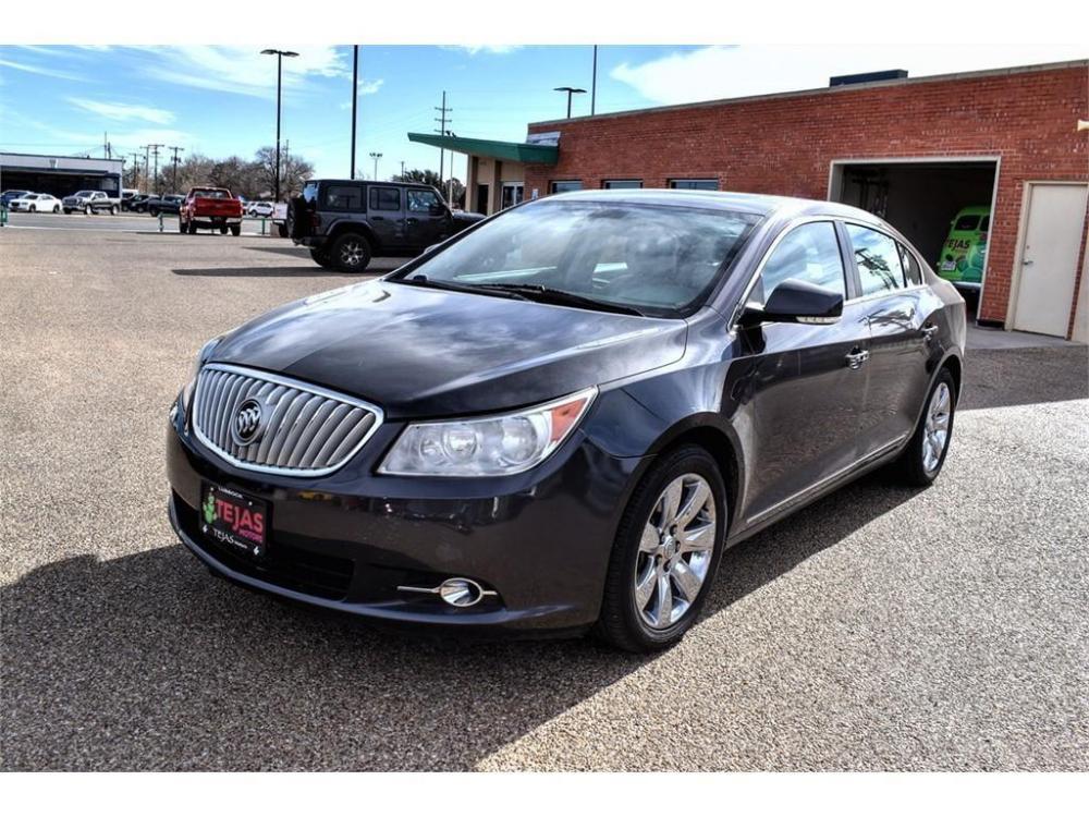 2012 GRAY /GRAY Buick LaCrosse (1G4GF5E32CF) with an V6 Cylinder Engine engine, AUTOMATIC transmission, located at 3701 Avenue Q, Lubbock, 79412, (806) 762-3556, 33.560417, -101.855019 - Photo #3
