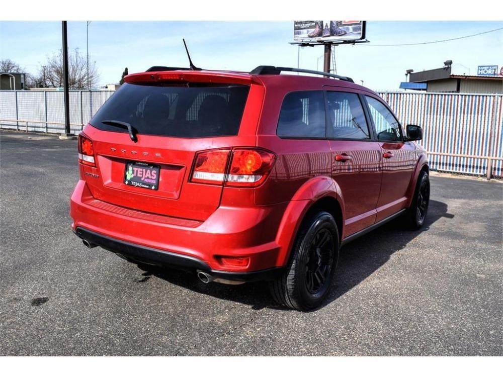 2016 RED /BLACK Dodge Journey (3C4PDCBGXGT) with an 3.6L V6 DOHC 24V engine, 6-SPEED AUTOMATIC transmission, located at 3701 Avenue Q, Lubbock, 79412, (806) 762-3556, 33.560417, -101.855019 - Photo #1