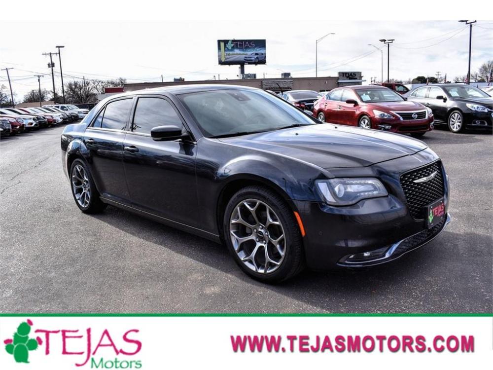 2015 GRAY /BLACK Chrysler 300 (2C3CCABG7FH) with an 3.6L V6 DOHC 24V engine, 8-SPEED AUTOMATIC transmission, located at 3701 Avenue Q, Lubbock, 79412, (806) 762-3556, 33.560417, -101.855019 - Photo #0