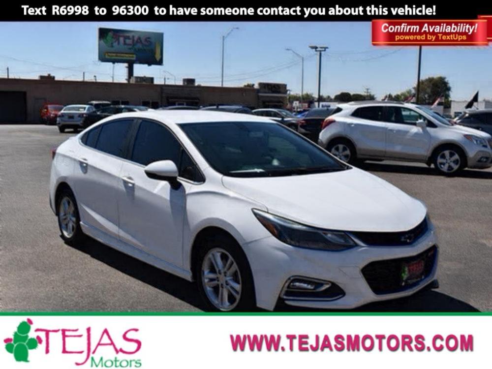 2018 Chevrolet Cruze (1G1BE5SM7J7) , located at 3701 Avenue Q, Lubbock, 79412, 33.560417, -101.855019 - Photo #0