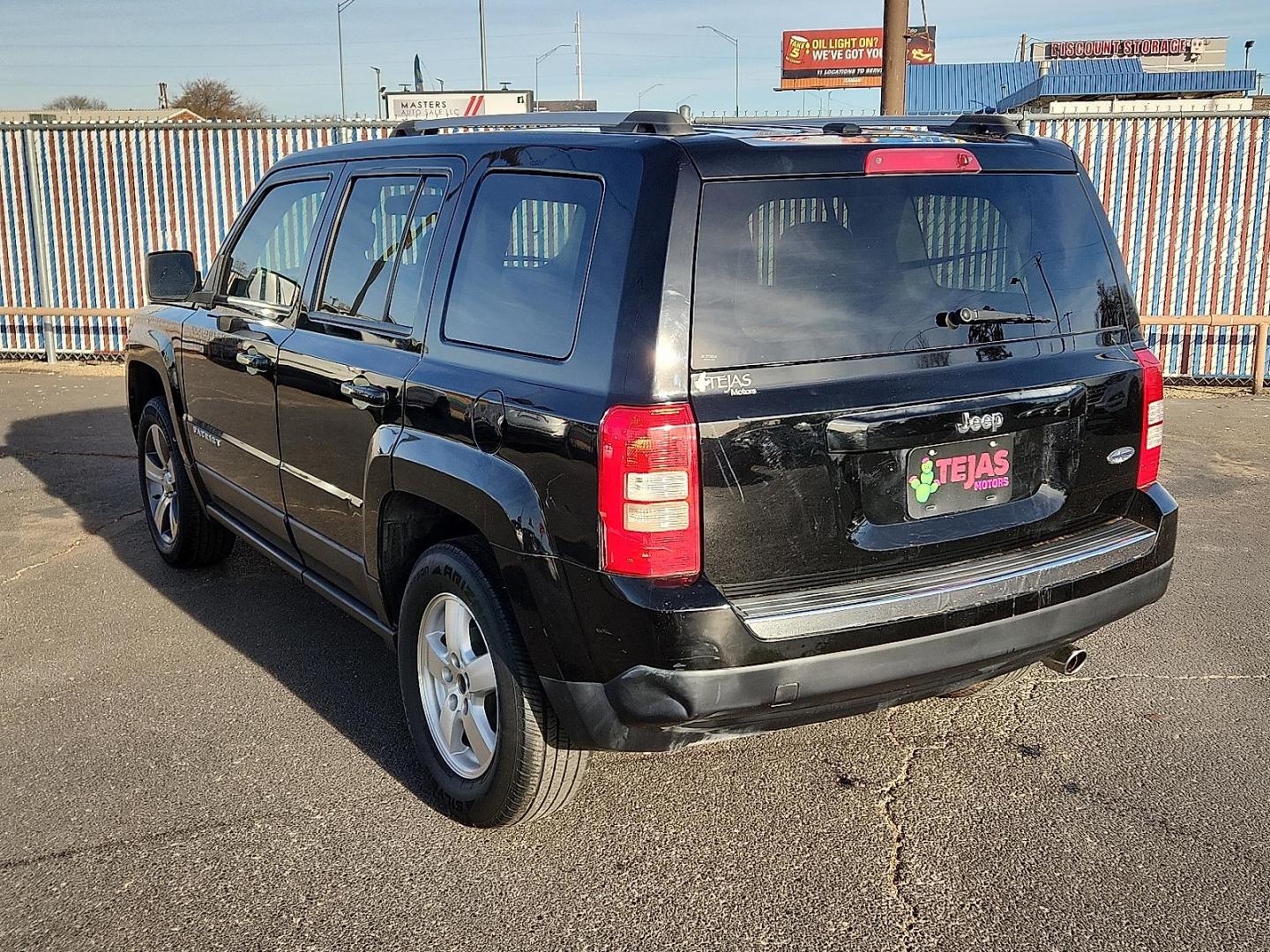 2017 Black Clearcoat - PX8 /Dark Slate Gray - DV Jeep Patriot High Altitude FWD (1C4NJPFA7HD) with an 2L I-4 DOHC, variable valve control, regular unleaded, engine with 158HP engine, located at 4110 Avenue Q, Lubbock, 79412, 33.556553, -101.855820 - Photo#3