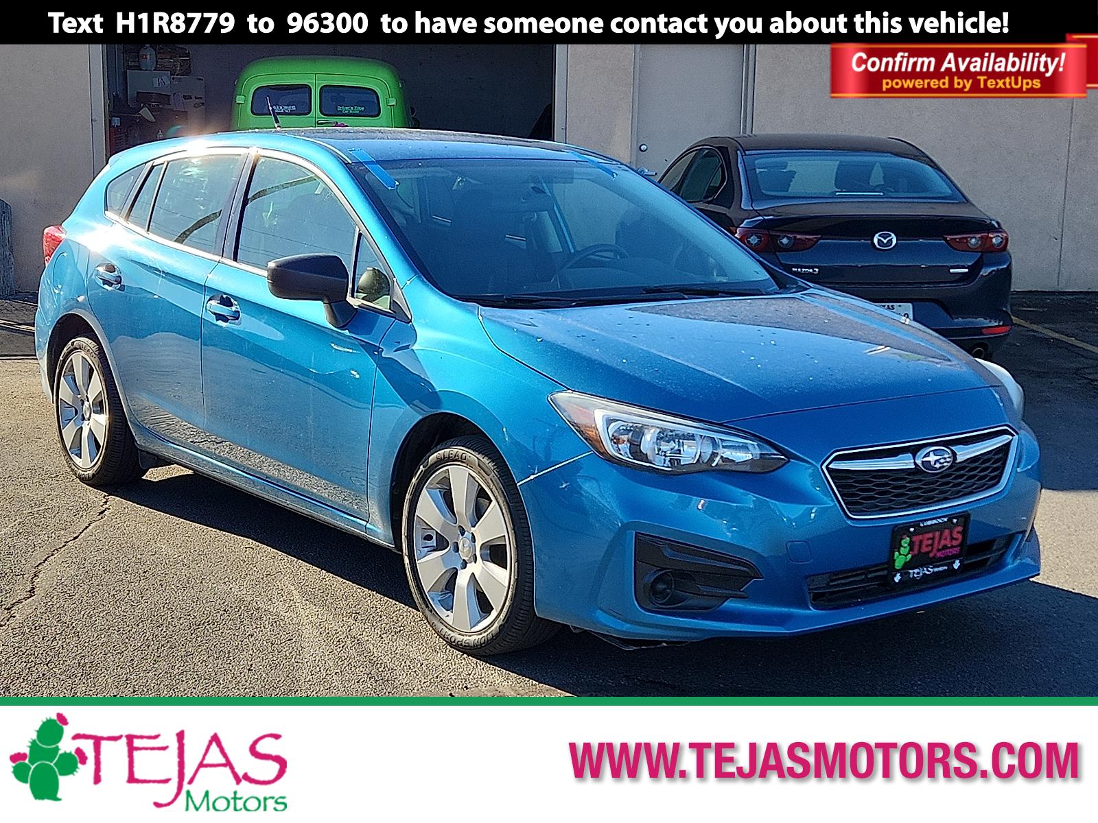 photo of 2017 Subaru Impreza 2.0i 5-door CVT