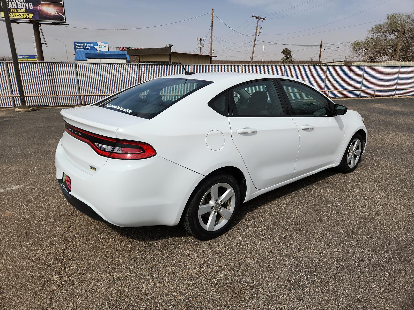 2016 Bright White Clearcoat /Black Dodge Dart SXT (1C3CDFBA1GD) with an ENGINE: 2.0L I4 DOHC engine, located at 4110 Avenue Q, Lubbock, 79412, 33.556553, -101.855820 - 03/17/2023 KEY AND INSPECTION IN ENVELOPE GOD - Photo #3