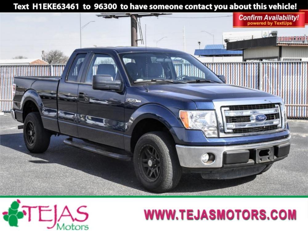 2014 BLUE Ford F-150 (1FTEX1CM1EK) with an 3.7L V6 DOHC 24V engine, 6-SPEED AUTOMATIC transmission, located at 3701 Avenue Q, Lubbock, 79412, 33.560417, -101.855019 - Photo #0