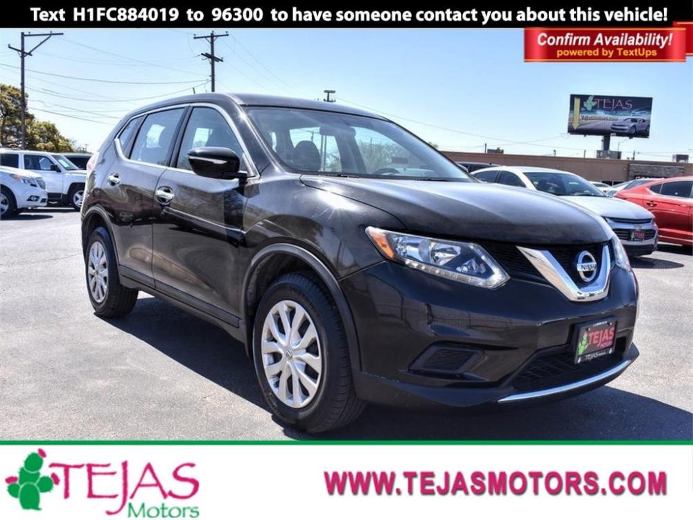 2015 GRAY Nissan Rogue (5N1AT2MV0FC) with an Engine: 2.5L DOHC 16-Valve I4 -inc: ECO mode engine, CONTINUOUSLY VARIABLE TRANSMISSION transmission, located at 3701 Avenue Q, Lubbock, 79412, 33.560417, -101.855019 - Photo #0
