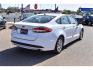 2017 WHTIE Ford Fusion (3FA6P0G77HR) with an 2.5L L4 DOHC 16V engine, 6-SPEED AUTOMATIC transmission, located at 3701 Avenue Q, Lubbock, 79412, 33.560417, -101.855019 - Photo #3