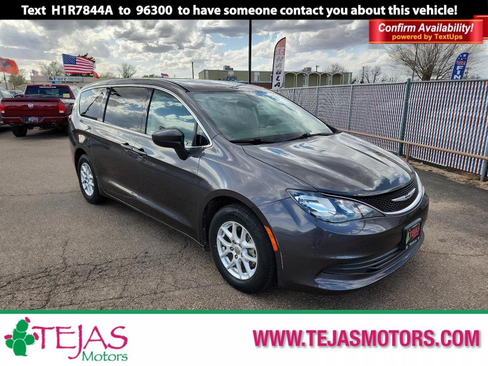 2017 GRAY/BLACK Chrysler Pacifica (2C4RC1CG4HR) with an 3.6L V6 DOHC 24V engine, 9-SPEED AUTOMATIC transmission, located at 3701 Avenue Q, Lubbock, 79412, 33.560417, -101.855019 - Photo #0