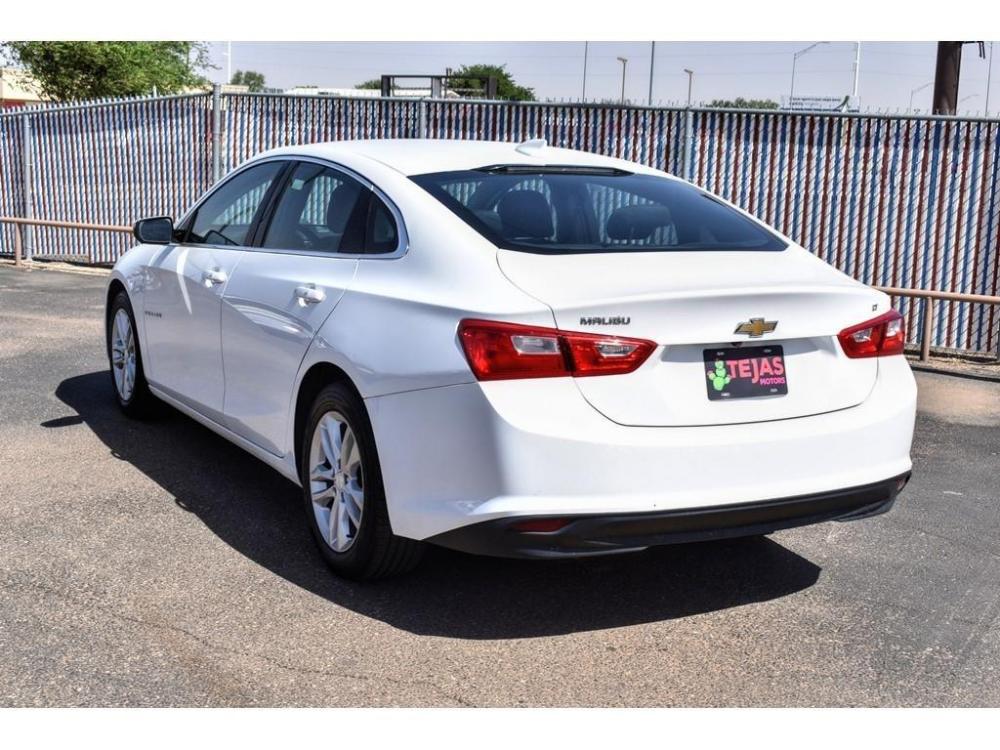 2018 WHITE Chevrolet Malibu (1G1ZD5ST2JF) with an 1.5L L4 DOHC 16V engine, 6-SPEED AUTOMATIC transmission, located at 3701 Avenue Q, Lubbock, 79412, 33.560417, -101.855019 - Photo #2