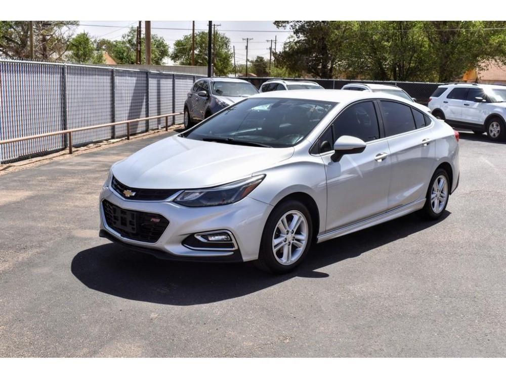 2017 SILVER Chevrolet Cruze (1G1BE5SM2H7) with an 1.4L L4 DOHC 16V TURBO engine, 6-SPEED AUTOMATIC transmission, located at 3701 Avenue Q, Lubbock, 79412, 33.560417, -101.855019 - Photo #1