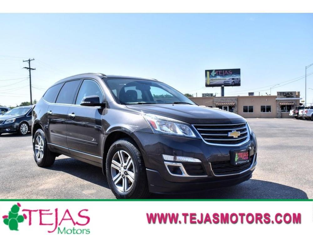 2016 GRAY Chevrolet Traverse (1GNKRGKD3GJ) with an 3.6L V6 DOHC 24V engine, 6-SPEED AUTOMATIC transmission, located at 3701 Avenue Q, Lubbock, 79412, 33.560417, -101.855019 - Photo #0