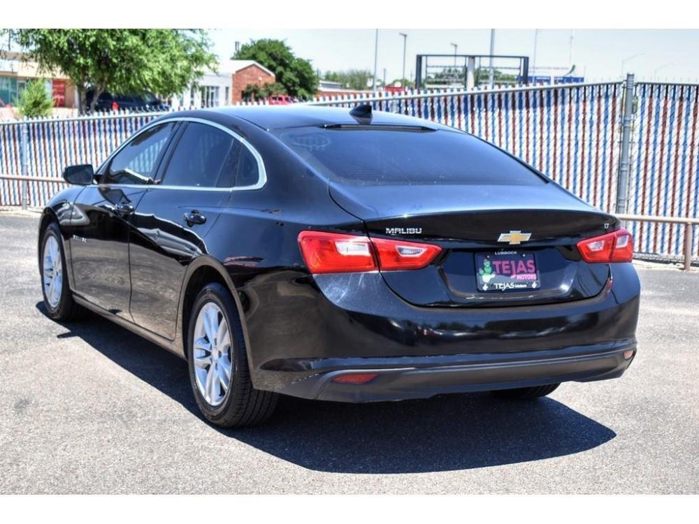 2018 BLACK Chevrolet Malibu (1G1ZD5ST8JF) with an 1.5L L4 DOHC 16V engine, 6-SPEED AUTOMATIC transmission, located at 3701 Avenue Q, Lubbock, 79412, 33.560417, -101.855019 - Photo #2