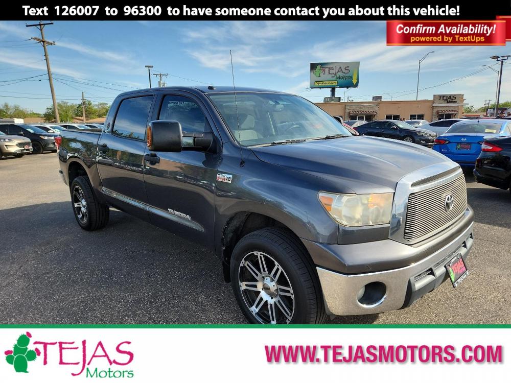 2012 GRAY Toyota Tundra 2WD Truck (5TFEY5F17CX) with an 5.7L DOHC 32-valve i-Force V8 engine -inc: dual independent variable valve timing w/intelligence, acoustically controlled induct engine, 6-SPEED AUTOMATIC OVERDRIVE transmission, located at 3701 Avenue Q, Lubbock, 79412, 33.560417, -101.855019 - Photo #0