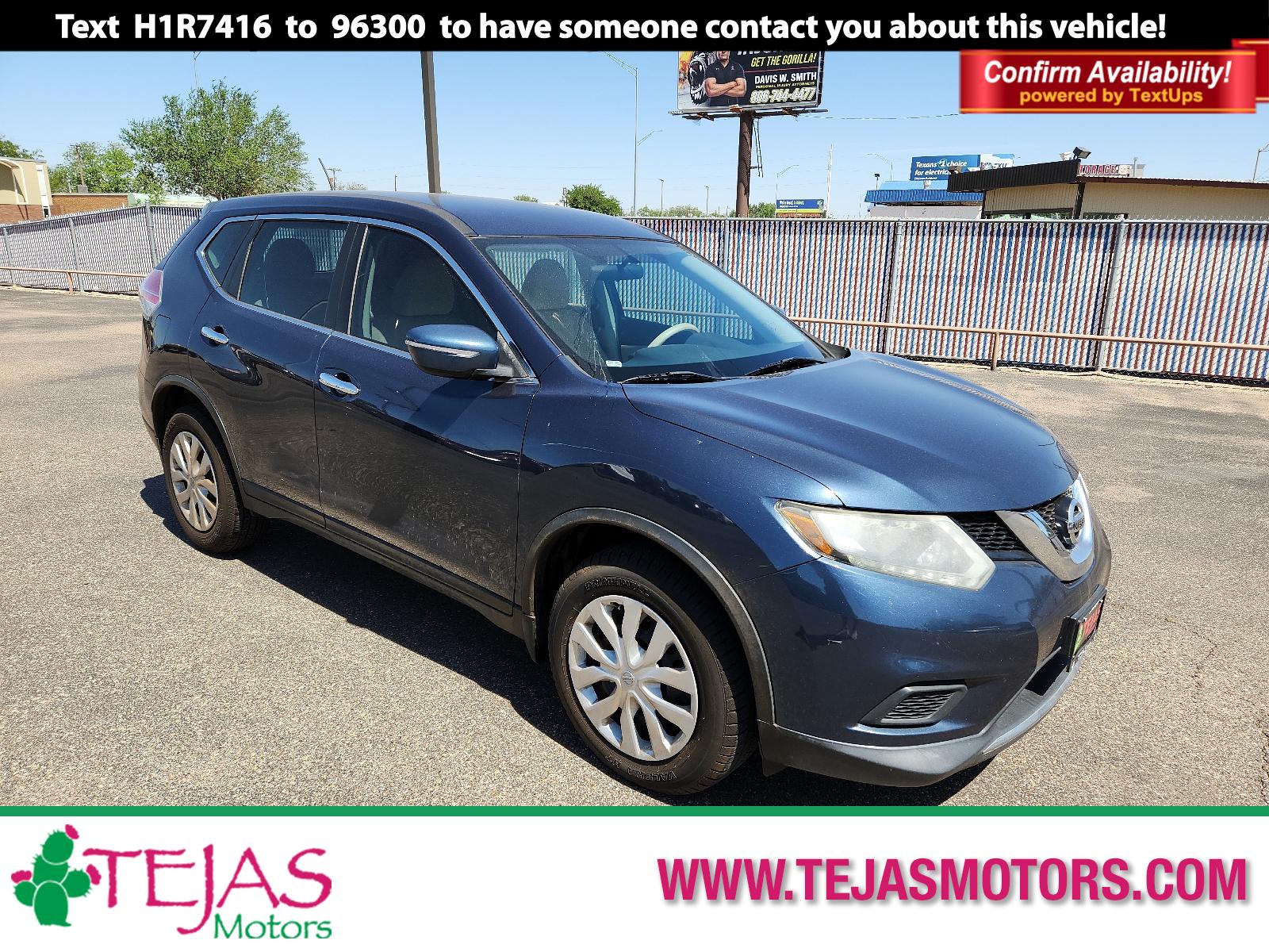 photo of 2015 Nissan Rogue FWD 4dr S