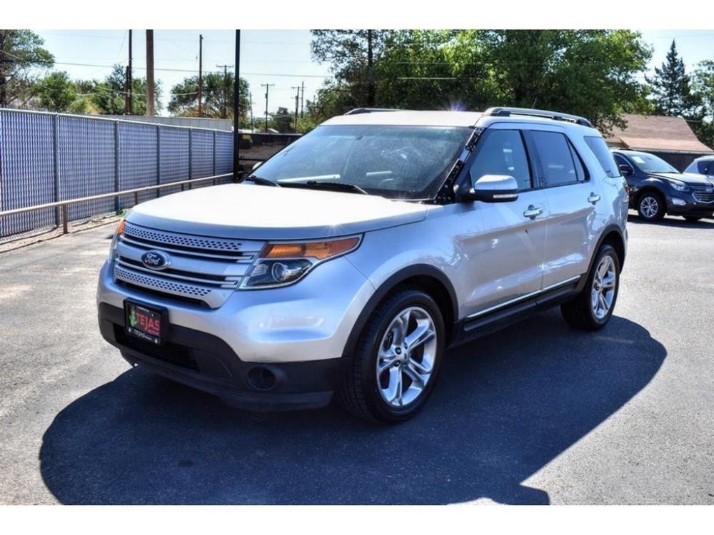 2015 SILVER Ford Explorer (1FM5K7F85FG) with an 3.5L V6 DOHC 24V engine, AUTOMATIC transmission, located at 3701 Avenue Q, Lubbock, 79412, 33.560417, -101.855019 - Photo #1