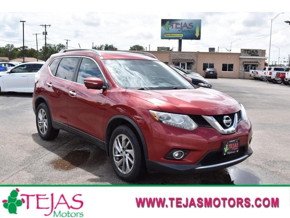 2014 CAYENNE RED Nissan Rogue (5N1AT2MV3EC) with an Engine: 2.5L DOHC 16-Valve I4 engine, XTRONIC CVT AUTOMATIC -INC: SPORT MODE SWITCH, transmission, located at 3701 Avenue Q, Lubbock, 79412, 33.560417, -101.855019 - Photo #0