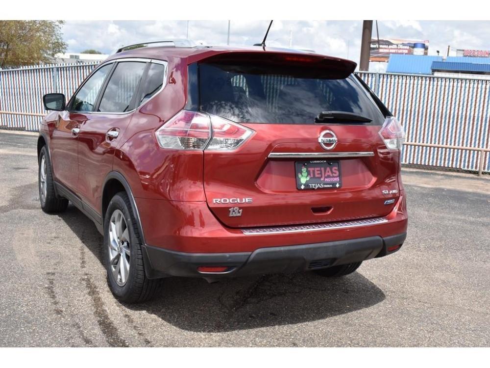 2014 CAYENNE RED Nissan Rogue (5N1AT2MV3EC) with an Engine: 2.5L DOHC 16-Valve I4 engine, XTRONIC CVT AUTOMATIC -INC: SPORT MODE SWITCH, transmission, located at 3701 Avenue Q, Lubbock, 79412, 33.560417, -101.855019 - Photo #2