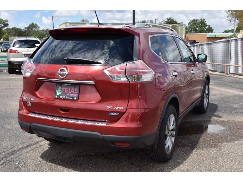2014 CAYENNE RED Nissan Rogue (5N1AT2MV3EC) with an Engine: 2.5L DOHC 16-Valve I4 engine, XTRONIC CVT AUTOMATIC -INC: SPORT MODE SWITCH, transmission, located at 3701 Avenue Q, Lubbock, 79412, 33.560417, -101.855019 - Photo #3