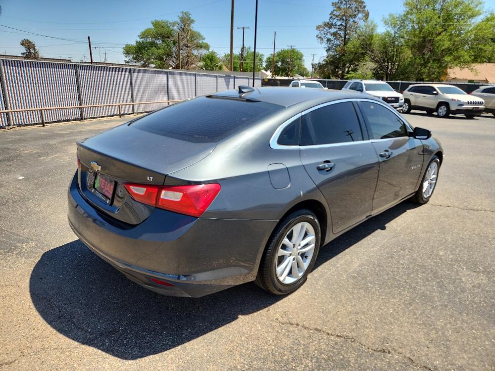2017 GRAY Chevrolet Malibu (1G1ZE5ST2HF) with an 4 Cylinder Engine engine, 6-SPEED AUTOMATIC transmission, located at 3701 Avenue Q, Lubbock, 79412, 33.560417, -101.855019 - Photo #1
