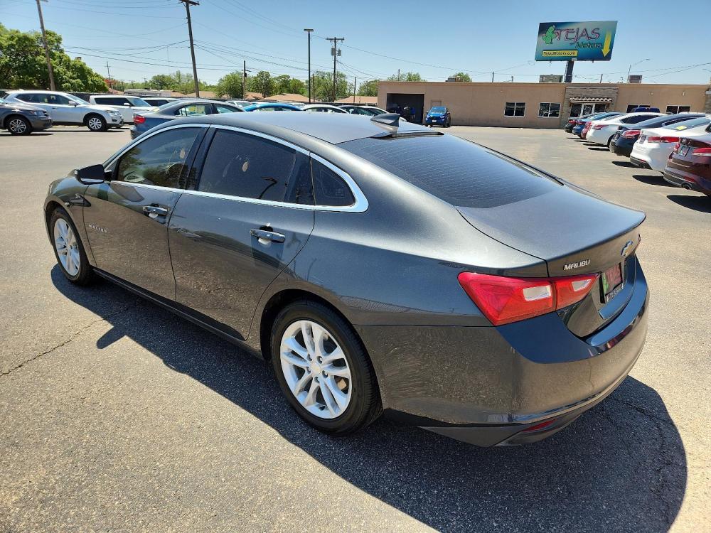 2017 GRAY Chevrolet Malibu (1G1ZE5ST2HF) with an 4 Cylinder Engine engine, 6-SPEED AUTOMATIC transmission, located at 3701 Avenue Q, Lubbock, 79412, 33.560417, -101.855019 - Photo #2