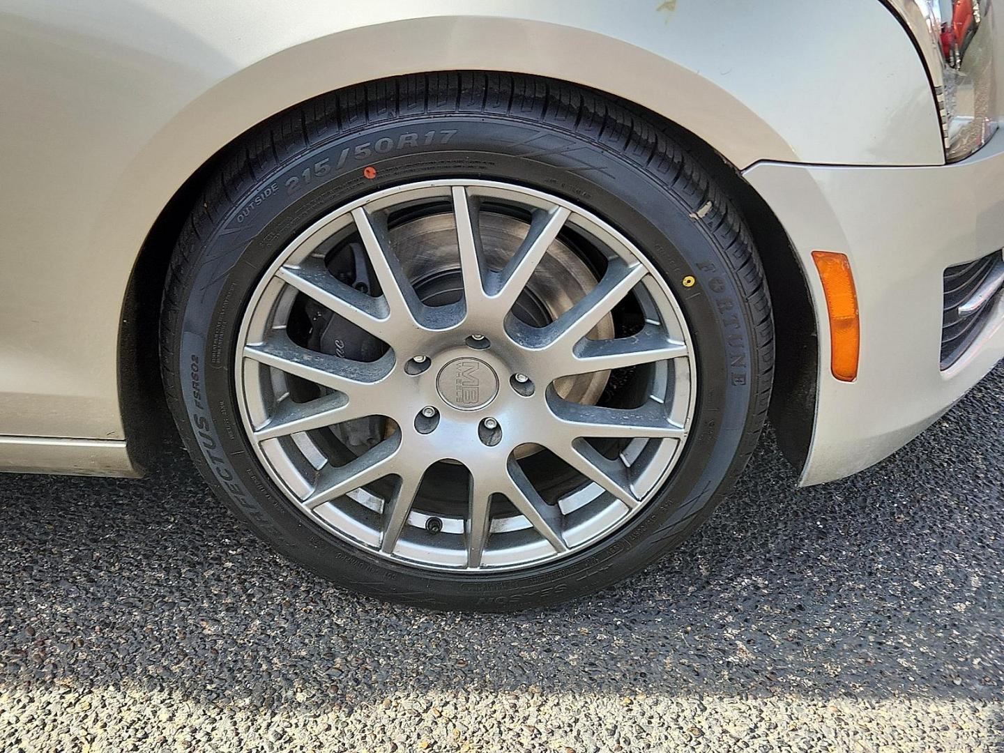 2016 BEIGE /Light Neutral w/Medium Cashmere Accents - HHN Cadillac ATS Luxury Collection (1G6AB5RX0G0) with an 2L I-4 gasoline direct injection, DOHC, variable valve control, intercooled turbo, premium unleaded, engine with 272HP engine, located at 4110 Avenue Q, Lubbock, 79412, 33.556553, -101.855820 - Photo#4