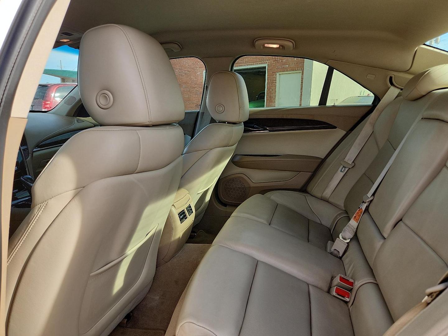 2016 BEIGE /Light Neutral w/Medium Cashmere Accents - HHN Cadillac ATS Luxury Collection (1G6AB5RX0G0) with an 2L I-4 gasoline direct injection, DOHC, variable valve control, intercooled turbo, premium unleaded, engine with 272HP engine, located at 4110 Avenue Q, Lubbock, 79412, 33.556553, -101.855820 - Photo#5