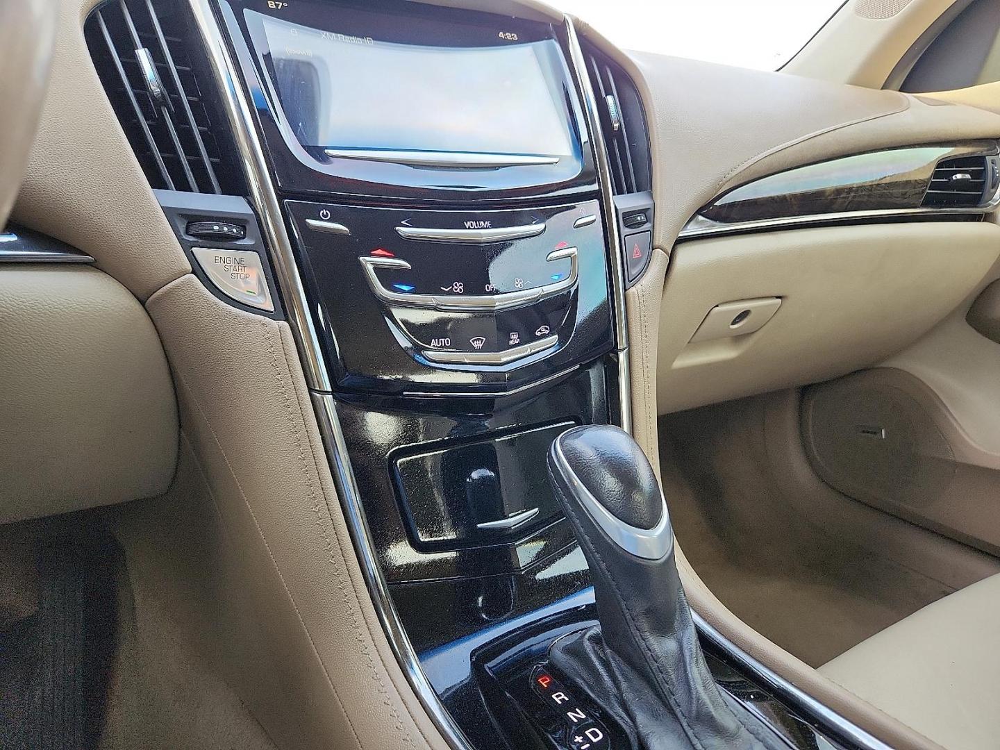 2016 BEIGE /Light Neutral w/Medium Cashmere Accents - HHN Cadillac ATS Luxury Collection (1G6AB5RX0G0) with an 2L I-4 gasoline direct injection, DOHC, variable valve control, intercooled turbo, premium unleaded, engine with 272HP engine, located at 4110 Avenue Q, Lubbock, 79412, 33.556553, -101.855820 - Photo#11