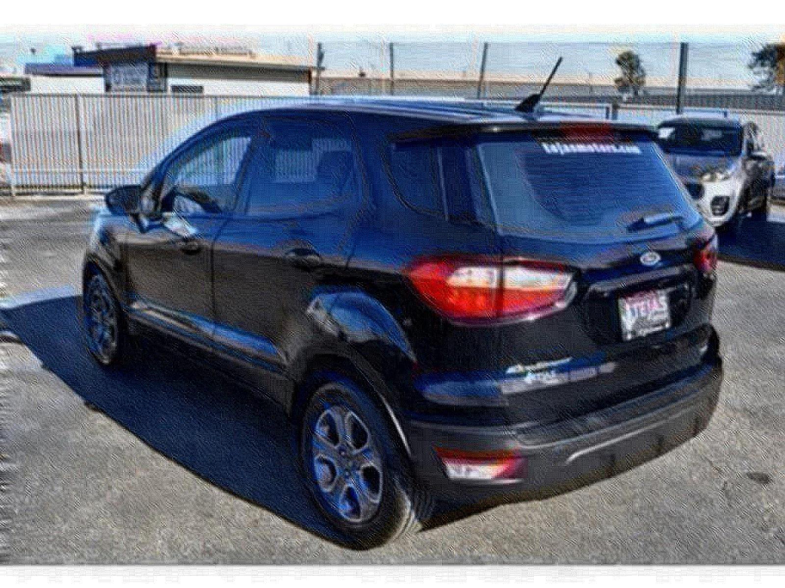 2020 BLACK /TAN Ford EcoSport (MAJ3S2FEXLC) with an 3 Cylinder Engine engine, 6-SPEED AUTOMATIC W/SELECTSHIFT transmission, located at 3701 Avenue Q, Lubbock, 79412, 33.560417, -101.855019 - Photo #2