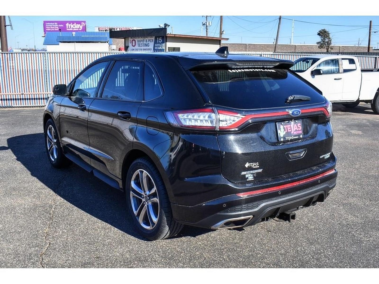 2015 BLACK Ford Edge Sport (2FMTK3AP0FB) with an ENGINE: 2.7L V6 ECOBOOST engine, located at 4110 Avenue Q, Lubbock, 79412, 33.556553, -101.855820 - Photo #2
