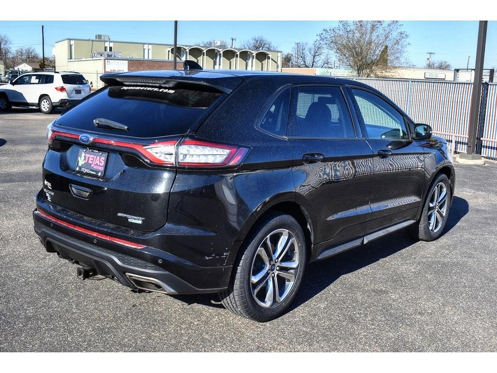 2015 BLACK Ford Edge Sport (2FMTK3AP0FB) with an ENGINE: 2.7L V6 ECOBOOST engine, located at 4110 Avenue Q, Lubbock, 79412, 33.556553, -101.855820 - Photo #3