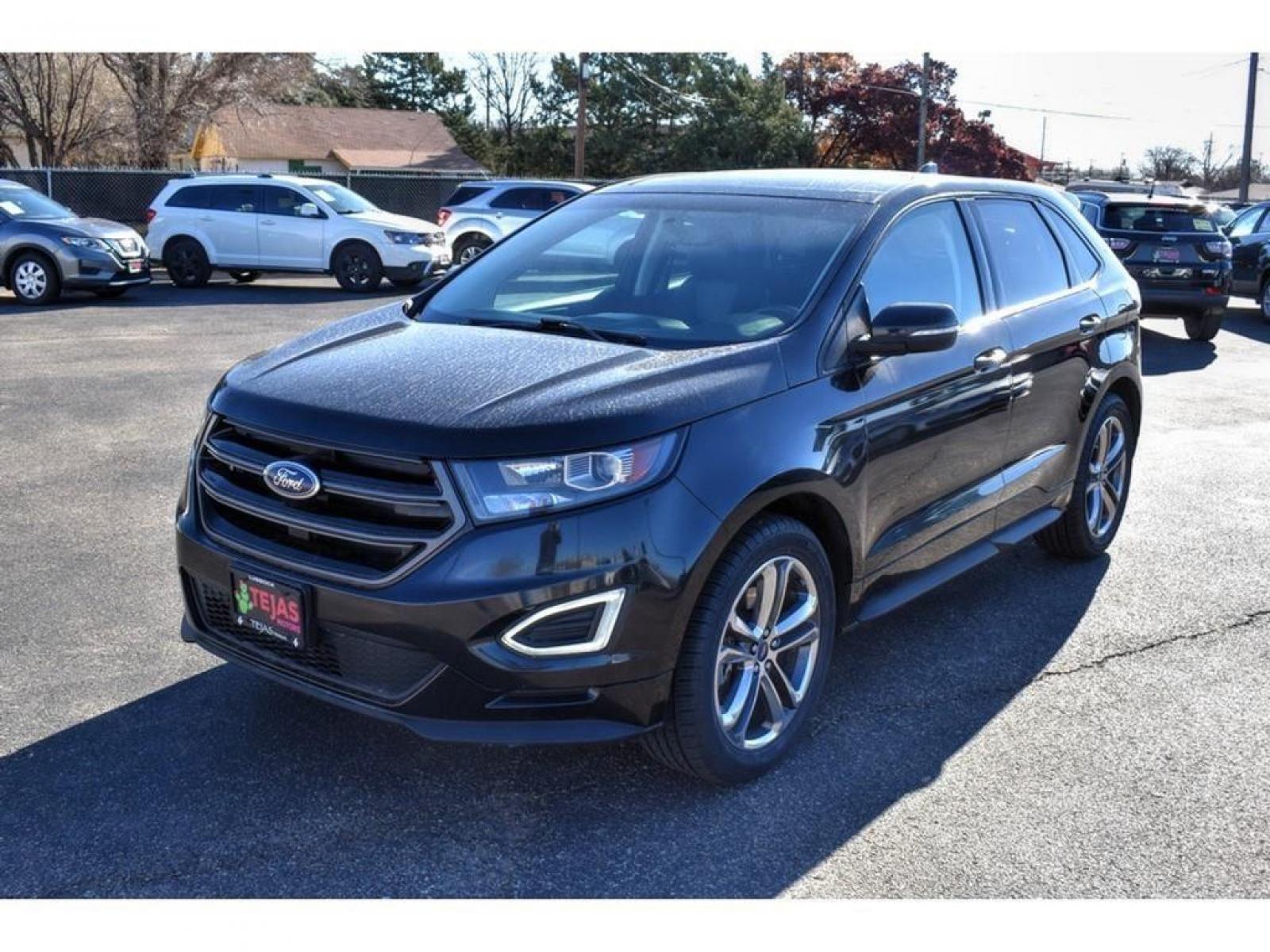 2015 BLACK Ford Edge Sport (2FMTK3AP0FB) with an ENGINE: 2.7L V6 ECOBOOST engine, located at 4110 Avenue Q, Lubbock, 79412, 33.556553, -101.855820 - Photo #13