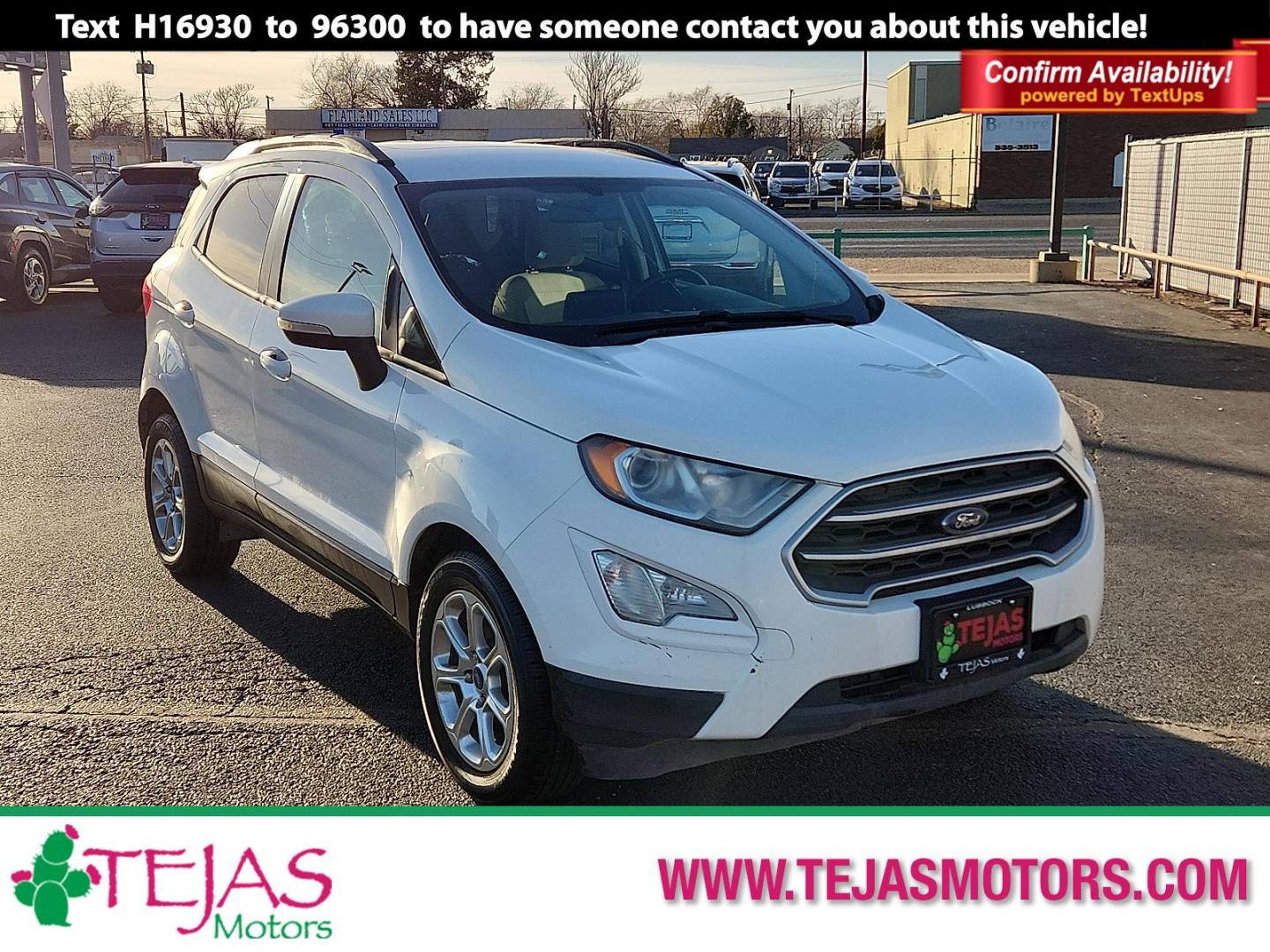 2018 Ford Ecosport SE's photo