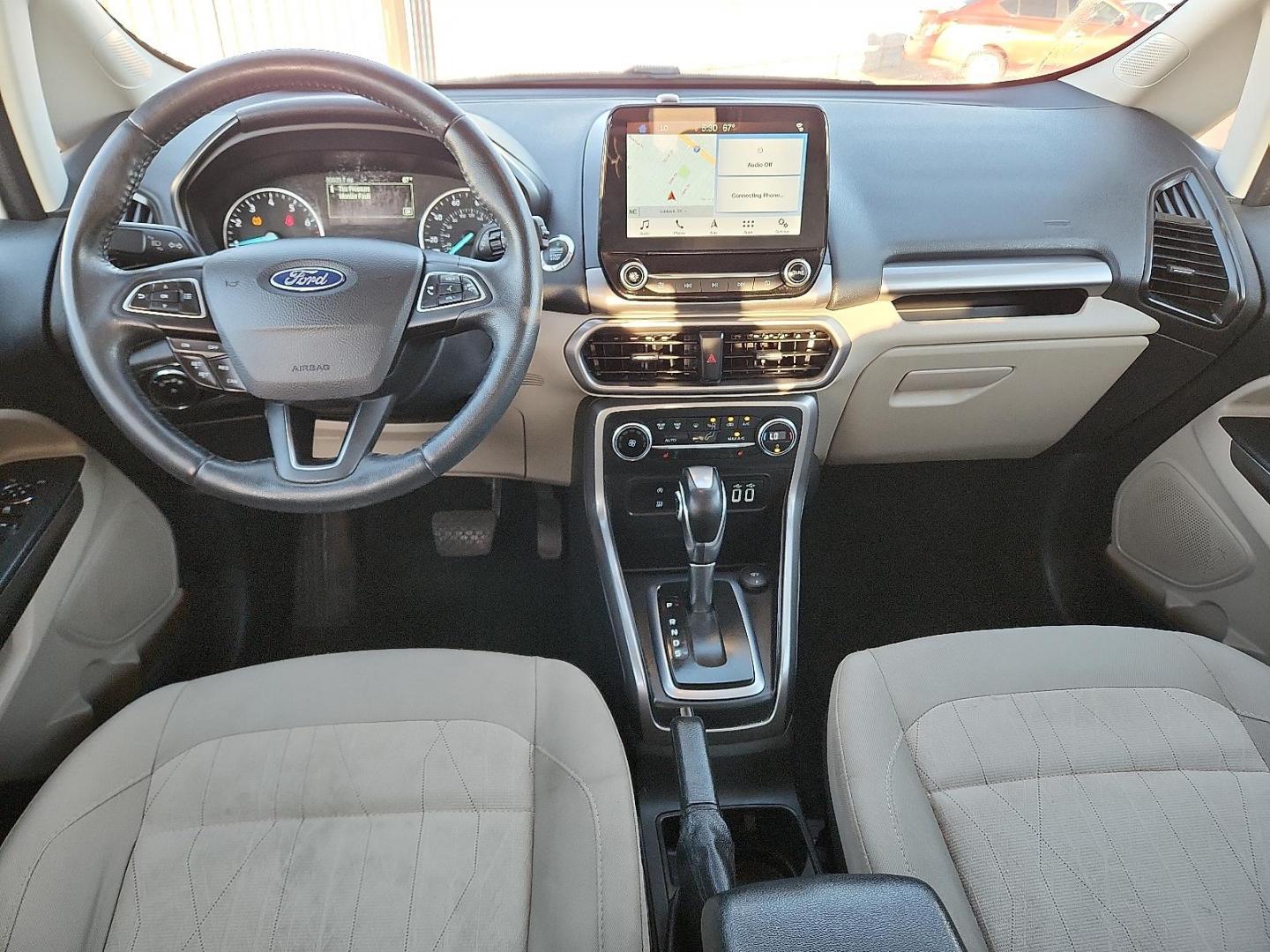 2018 WHITE Ford EcoSport SE (MAJ3P1TE1JC) with an EcoBoost 1L I-3 gasoline direct injection, DOHC, variable valve control, intercooled turbo, regular unleaded, engine with 123HP engine, located at 4110 Avenue Q, Lubbock, 79412, 33.556553, -101.855820 - 04/13/2023 KEYS IN ENVELOPE GOD - Photo#5