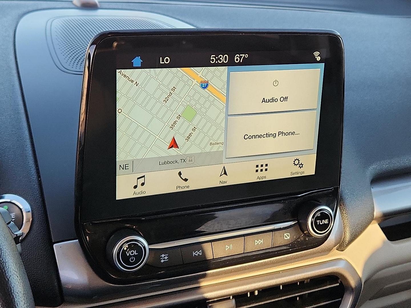 2018 WHITE Ford EcoSport SE (MAJ3P1TE1JC) with an EcoBoost 1L I-3 gasoline direct injection, DOHC, variable valve control, intercooled turbo, regular unleaded, engine with 123HP engine, located at 4110 Avenue Q, Lubbock, 79412, 33.556553, -101.855820 - 04/13/2023 KEYS IN ENVELOPE GOD - Photo#8