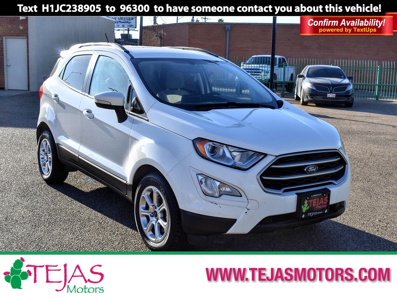 photo of 2018 Ford EcoSport SE FWD