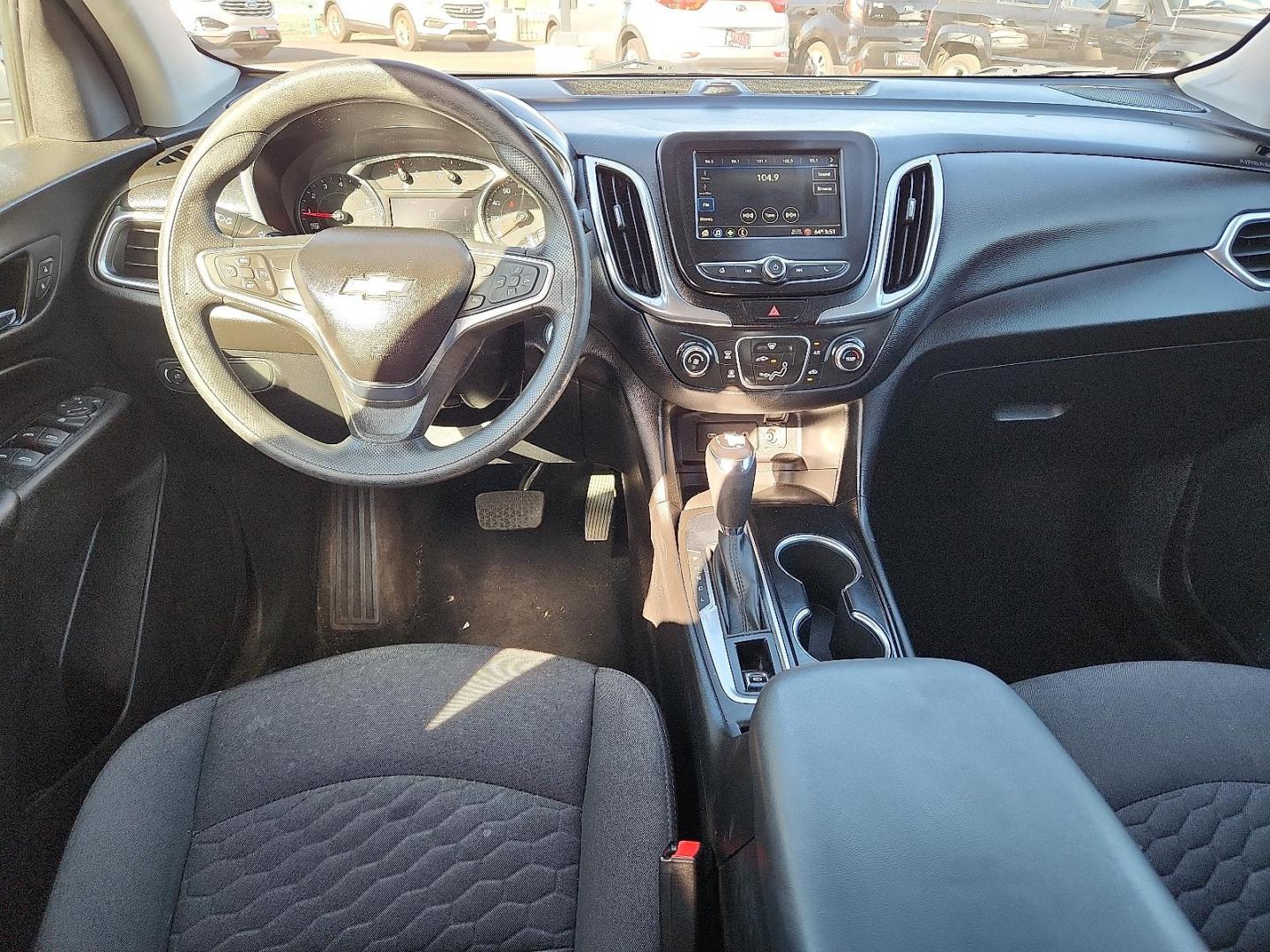 2019 Summit White - GAZ /Jet Black/Cinnamon - HQJ Chevrolet Equinox LT (2GNAXKEV5K6) with an 1.5L I-4 gasoline direct injection, DOHC, VVT variable valve control, intercooled turbo, regular unleaded, engine with 170HP engine, located at 4110 Avenue Q, Lubbock, 79412, 33.556553, -101.855820 - Photo#5