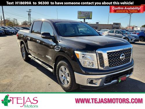 2017 Nissan Titan 4x2 Crew Cab SV