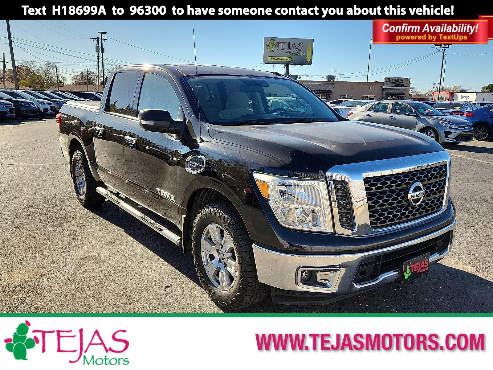 photo of 2017 Nissan Titan 4x2 Crew Cab SV