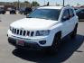 2017 WHITE Jeep Compass Sport 4x4 (1C4NJDBBXHD) with an 2.4L I-4 DOHC, variable valve control, regular unleaded, engine with 172HP engine, located at 4110 Avenue Q, Lubbock, 79412, 33.556553, -101.855820 - Photo#3