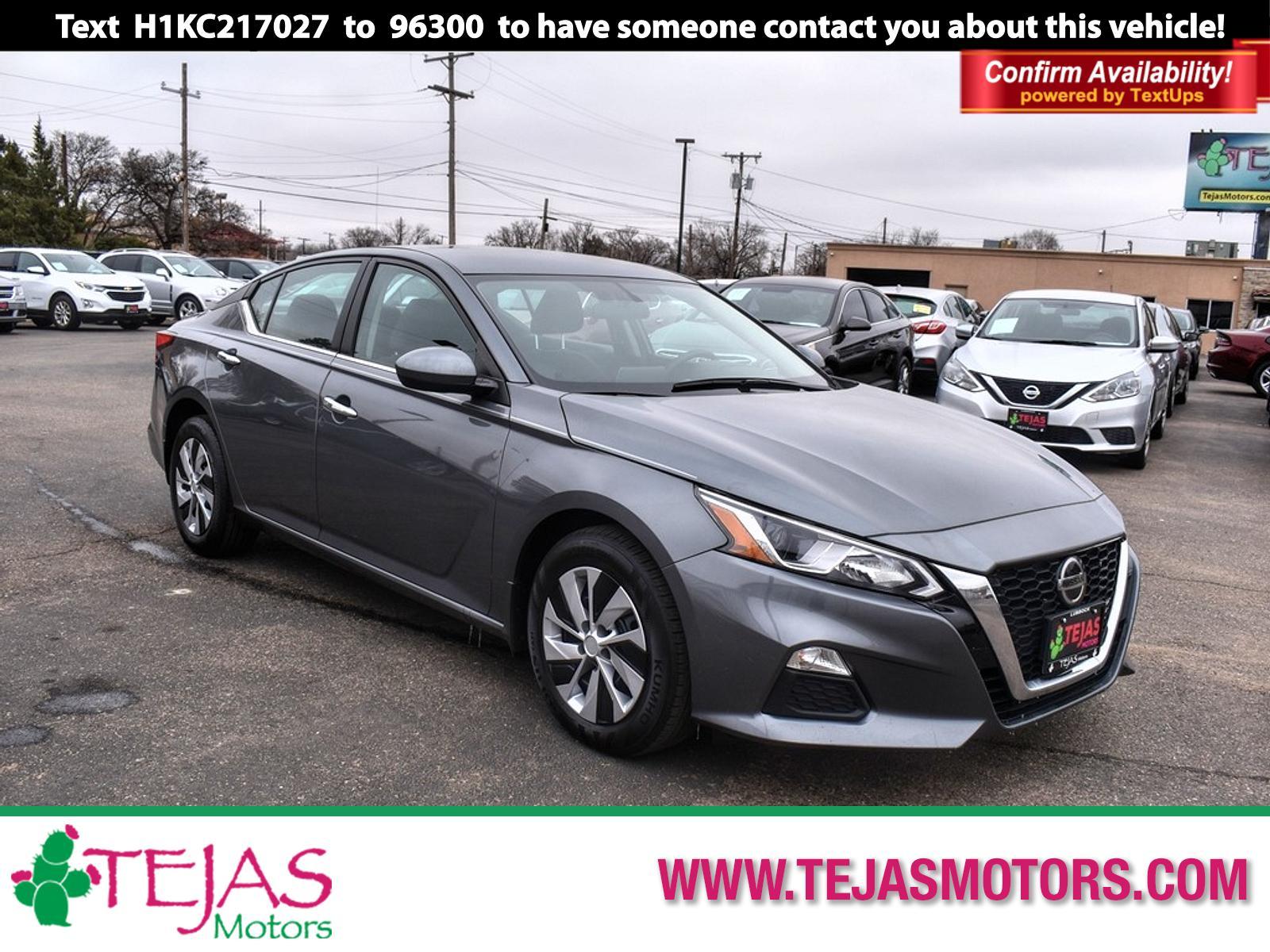 2019 Gun Metallic /Charcoal Nissan Altima 2.5 S (1N4BL4BW7KC) with an Engine: 2.5L DOHC 16-Valve 4-Cylinder engine, located at 4110 Avenue Q, Lubbock, 79412, 33.556553, -101.855820 - 01/28/2023 KEY IN ENVELOPE GOD - Photo #0