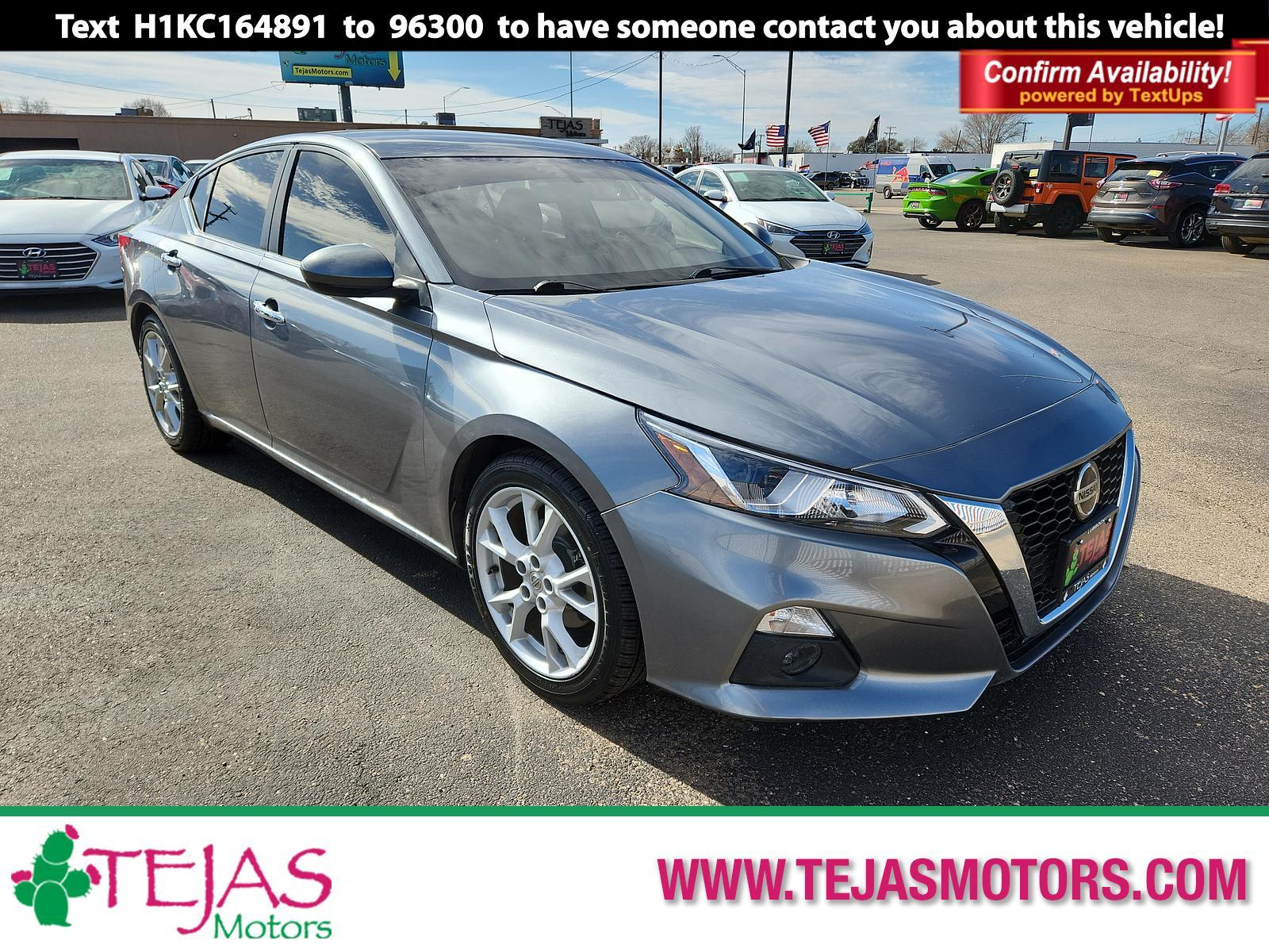 2019 Gun Metallic /Charcoal Nissan Altima 2.5 S (1N4BL4BV2KC) with an Engine: 2.5L DOHC 16-Valve 4-Cylinder engine, located at 4110 Avenue Q, Lubbock, 79412, 33.556553, -101.855820 - 02/02/2023 KEY IN ENVELOPE GOD - Photo #0