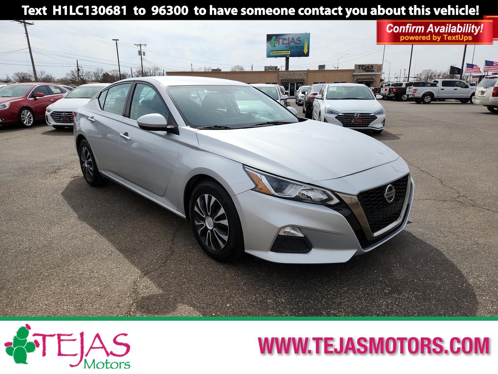 2020 Brilliant Silver Metallic /Charcoal Nissan Altima 2.5 S (1N4BL4BV6LC) with an Engine: 2.5L DOHC 16-Valve 4-Cylinder engine, located at 4110 Avenue Q, Lubbock, 79412, 33.556553, -101.855820 - 02/11/2023 KEY IN ENVELOPE GOD - Photo #0