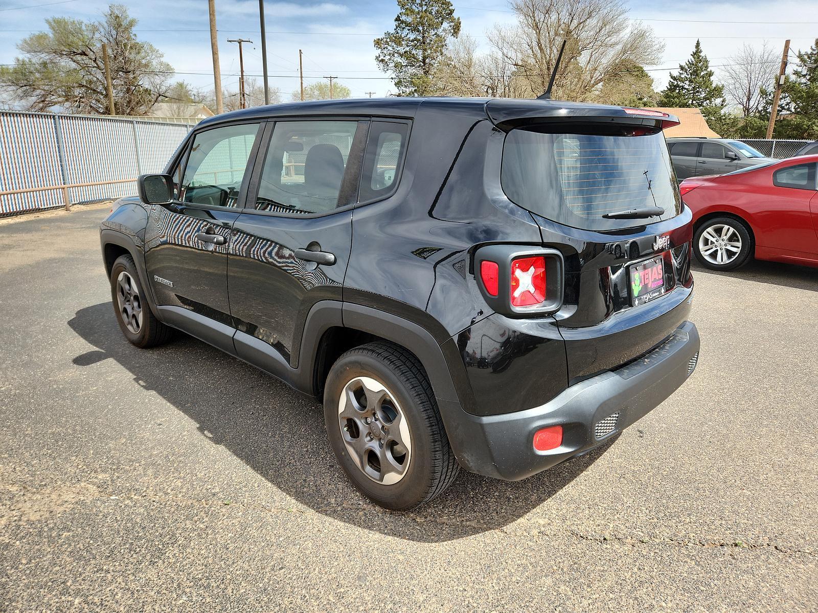 2015 BLACK JEEP RENEGADE SPORT (ZACCJAAT0FP) , located at 4110 Avenue Q, Lubbock, 79412, 33.556553, -101.855820 - Photo #2