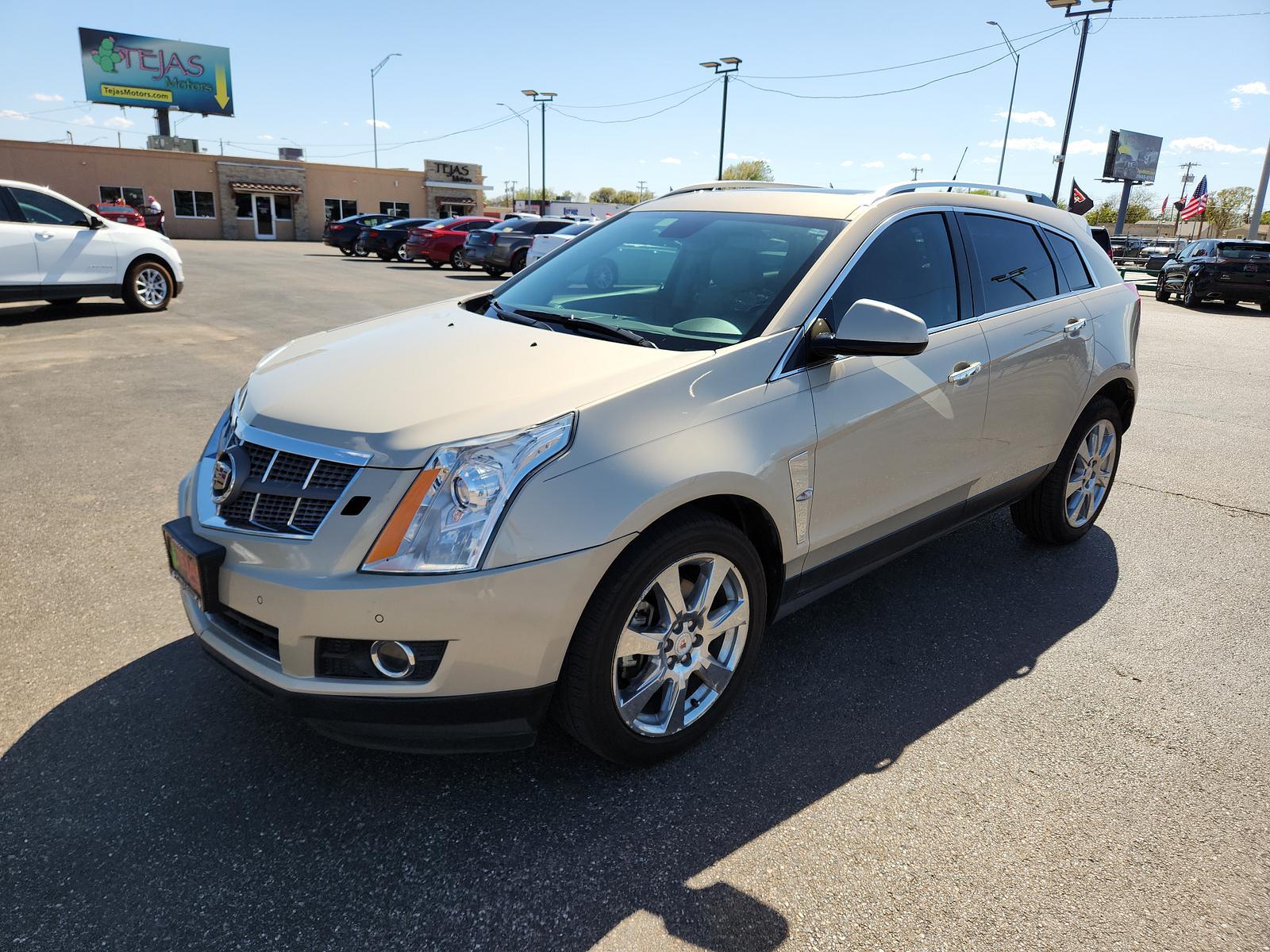 2012 Gold Mist Metallic /Shale w/Brownstone accents Cadillac SRX Performance Collection (3GYFNBE37CS) with an ENGINE, 3.6L SIDI DOHC V6 VVT WITH E85 FLEXFUEL (GAS ETHANOL) CAPABILITY engine, located at 4110 Avenue Q, Lubbock, 79412, 33.556553, -101.855820 - 03/24/2023 KEY IN ENVELOPE GOD - Photo #3