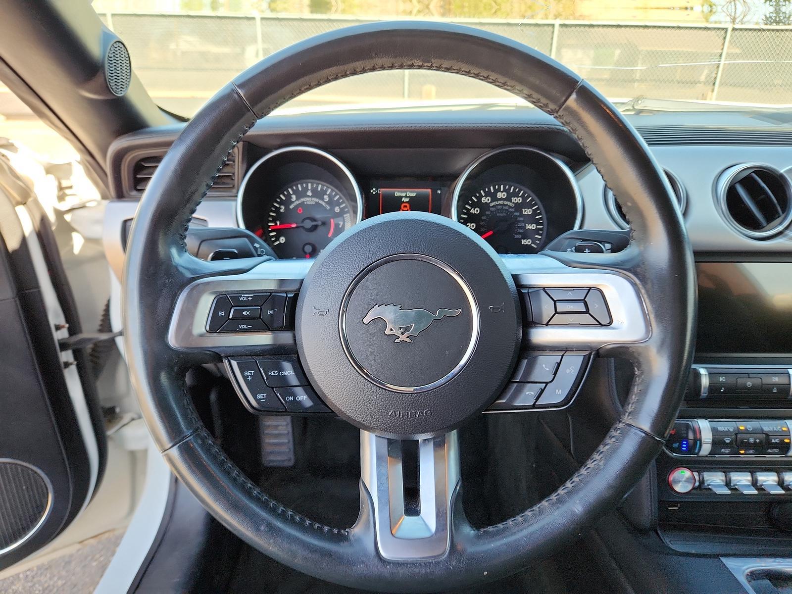 2018 Oxford White - YZ /Ebony w/Metal Gray Stitch - 51 Ford Mustang EcoBoost Premium (1FATP8UH2J5) with an ENGINE: 2.3L ECOBOOST engine, located at 4110 Avenue Q, Lubbock, 79412, 33.556553, -101.855820 - 04/08/2023 KEY IN ENVELOPE GOD - Photo #10
